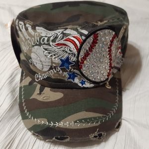Rhinestone Baseball Cap